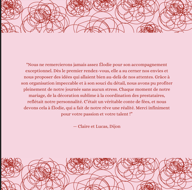 Publication témoignage clients